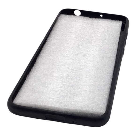 Xiaomi Redmi 6 / 6A Blue Floral Design Phone Case With Circular Ring Holder - Picture 10 of 11